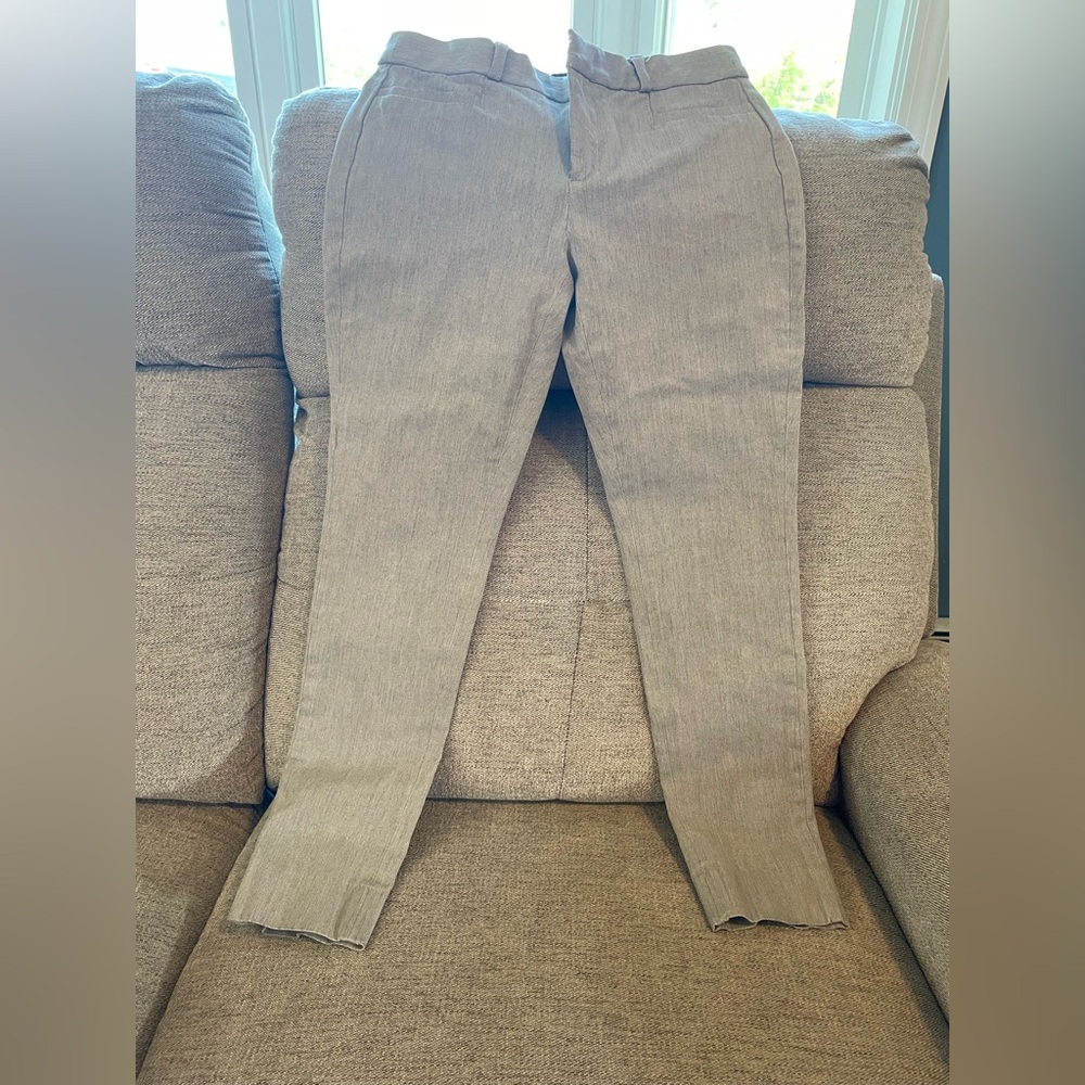 Banana Republic Light Gray Sloan pant